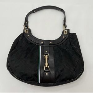 L.A.M.B LEATHER & TEXTILE HANDBAG